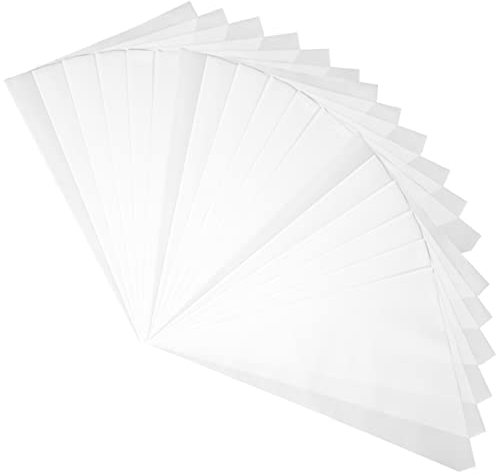 WHAMVOX Bolsa De Lechada Para Azulejos 18 Pulgadas Herramienta Aplicadora De Lechada Costuras Termoselladas Reparación y Rejuntado De Baldosas Pack 100 Unidades Uso Profesional Para Albañilería