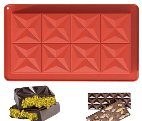 Moule Tablette Chocolat, Moule Silicone Chocolat, pour Barres énergétiques (1, YH1167)