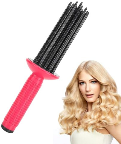 Heißluft-Stylingbürste, Heißluftkämme Für Flauschiges Haar, Curling Roll Comb, Hair Styler For Curly Hair, Curly Hair Brush Styling Tool, Haushaltsfrauen-Heißluftkämme