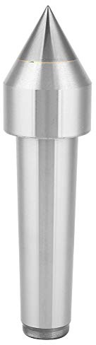 Konus Dreibacken Mitlaufdorn MT4 - F130, Drehbank Zentrierdorn 60 Grad, Stahl Präzision 170mm - Hohe Härte, Verschleißfestigkeit, Für CNC Drehmaschine