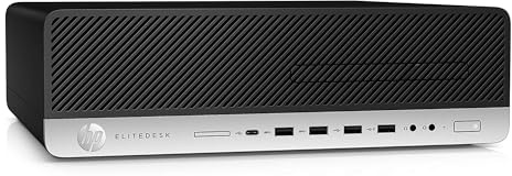 HP 600 G4 - Desktop-PC SFF gebrauchsfertig - Desktop-PC Intel i5-8500 6 Core 3 GHz, RAM 8 GB, SSD 256 GB, WLAN, Libre Office, Win 11 Pro (Generalüberholt)