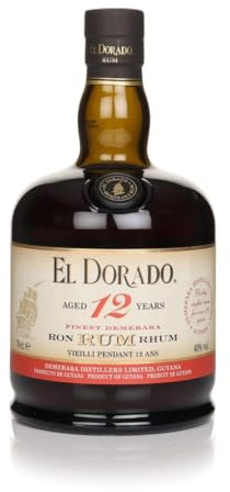 El Dorado 12 Years Old Finest Demerara Rum 40% Vol. 0,7l