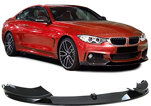 Front Spoilerlippe Ansatz Stoßstange Sport Carbon Look für 4er BMW F32 F33 F36