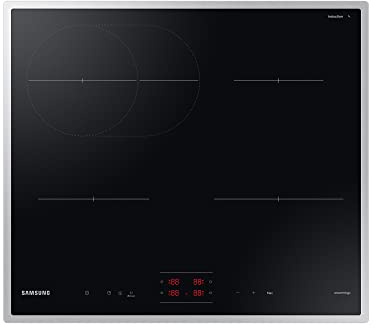 Samsung Autarkes Induktionskochfeld (NZ64B4015HK/U1), 60 cm, Glaskeramik, Wide Induction, SmartThings Cooking, Sensortasten mit Slider