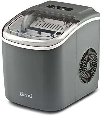 Girmi GH78 Fabbricatore di Ghiaccio, 1400 cubetti x 24h, Grigio