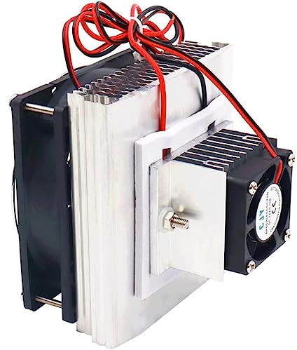 Yrhrol Mini luftkonditionering DC 12 V gör-det-själv termoelektrisk peltier kylsystem kylfläns ledningsmodul halvledare kylskåp kylsystem gör-det-själv kit