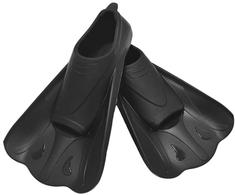 Kurze Schwimmflossen, Silikon-Schwimmflossen, Reise-Silikon-Schwimmflossen, Training, kurze Schwimmflossen, Tauchflossen, weiches Silikon, Schnorchelausrüstung für Kinder und Erwachsene