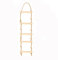 Accessoires de lutin - Échelle de corde - 4,5 x 18 cm - Échelle de lutin miniature pour porte de lutin - Décoration de Noël et maison de poupée 1/12 - Accessoire miniature DIY
