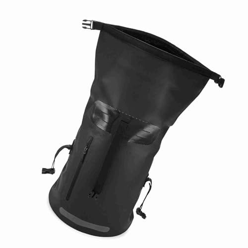Keenso Wassersicherer, Camping - Großer 35 -l - mit Roll -Top -Verschluss Molle System Herren für Reise (Armeegrün) (Black
