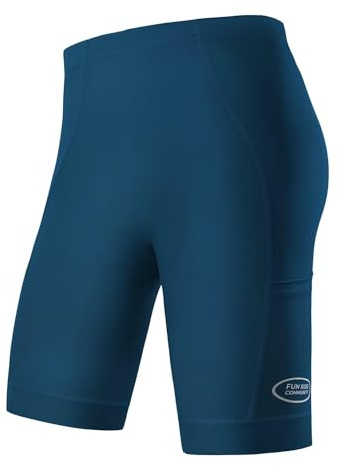 INBIKE Culotte Ciclismo Hombre Ropa Ciclista Pantalon Corto Gel MTB Pantalones Pantalón Btt Ropa Bicicleta Montaña Equipamentos Azul M