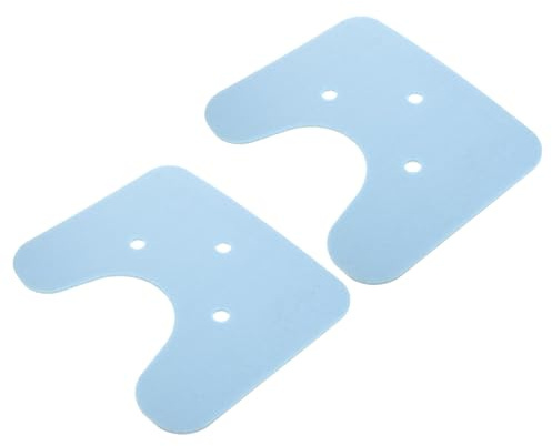 Beaupretty 2piezas Cojín de Asiento y Antideslizante para Baño Cojín Acolchado para Asiento de Ducha Adecuado para Usuarios Discapacitados Mayores y Baño Seguro