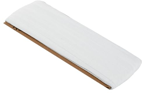 Ruban Fronceur pour Rideaux 30 m X 2,5 cm, Blanc Ruban à Coudre, Ruban Universel Ruban Fronceur pour Rideaux de FenêTre, Rideaux de Porte, Rideaux de Douche