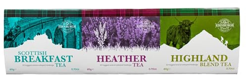 Scottish Tea Gift Set Highland Tea Breakfast Tea Heather Tea Scotland Gift Selection
