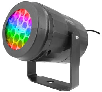Proiettori da esterno, Luci natalizie a LED con motivo natalizio girevole a 360° for decorazioni interne ed esterne(16 Patterns)