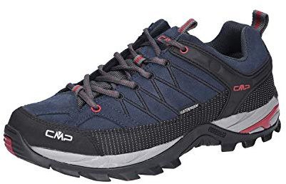 CMP Rigel Low Trekking Skor Wp herr promenadsko ,Asfalt Syrah ,41 EU