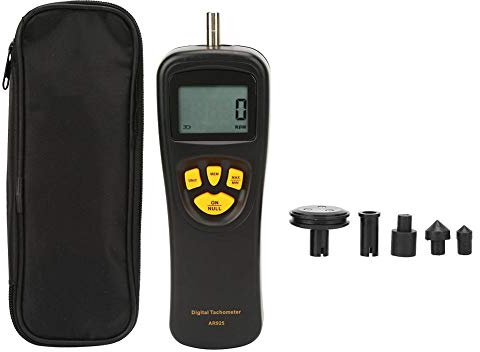 Smart Sensor Digital Varvräknare Kontaktmotor Varvräknare RPM -mätare Mätare Varvtalsmätare 0,5~19999RPM AR925 LCD -skärm