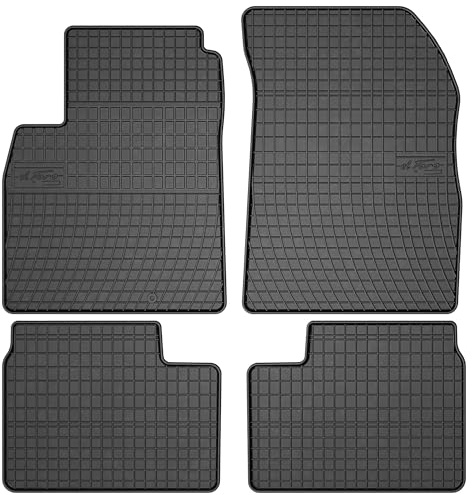 MOTOS Gummimatten Auto Fussmatte passend für Nissan Micra K13 2010-2016 Hatchback Verbessern Sie Ihren Reisekomfort mit Antirutschmatte Auto- Allwetter fußmatten Auto, Schutz vor Verschmutzung