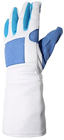harayaa Fechthandschuh, Fechttrainingsausrüstung, Spiel, Mehrzweckschutz, waschbar, Sicherheitsarbeitshandschuhe, Schutzhandschuh für Wettkämpfe, Kinder, Linke Hand