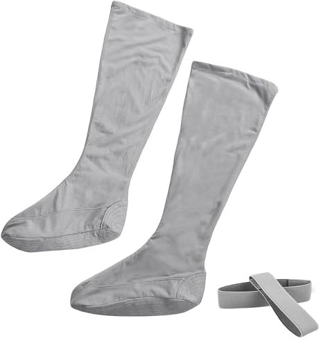 Rubruan Chinesische Mönche Buddhisten Socken - Buddhistisches Zubehör Kampfsport Kung Fu Tai Chi Wushu Qi Gong Wing Chun Training Schuhwerk für Männer Frauen - Baumwolle