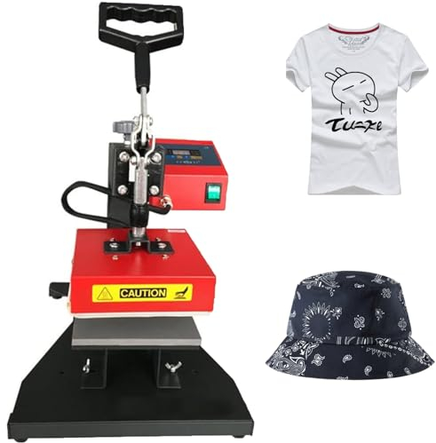 Pressa Di Calore A Sublimazione Da 5,9''X5,9'', Macchina Da Stampa Per Camicie, Pressa Di Calore Oscillante, Tavolo Per Pressa Di Calore, Per Magliette, Fodere Per Cuscini, Tessuti, Ceramica, Metalli