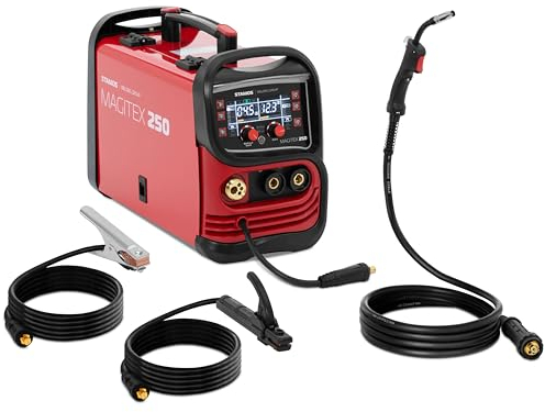 Stamos Germany MAGITEX 250 Poste à souder MIG MAG - 180 A - facteur de marche 60% - TIG Liftarc - MMA - Flux Poste à souder TIG MIG