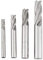 Fresa per Sgrossatura HSS a 4 Flauti Fresa per Fresa CNC M6 /M8 /M10 /M12 per Fori di Fresatura di Scanalature con Buone Prestazioni di Taglio di Fresatura