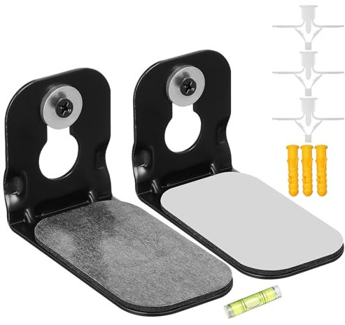 Hemobllo Universal Soundbar Bracket Mount, Compatible with Samsung, Sharp, and More Soundbar Wall Mount Kit Sound Bar Mount Mounting Bracket