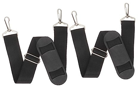 GALPADA Universal Replacement Violin Case Shoulder Strap with 2pcs Adjustable Canvas Padded Straps Firm Metal Buckle for Violin Cases, Outdoor Performance Carrying Accessory