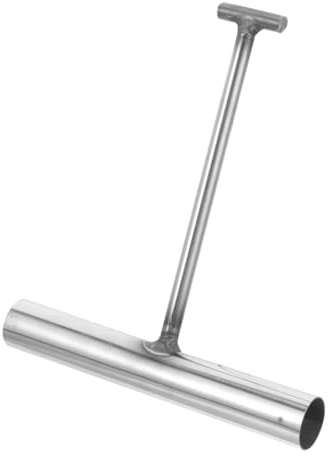 Warmhm Gancio Per Tombino in Metallo T-forma 15cm x 12mm, Gancio Di Sollevamento Per Carichi Pesanti, Estrattore Per Griglia Di Scarico, Strumento Multiuso Per Fognature e Attività Di Traino