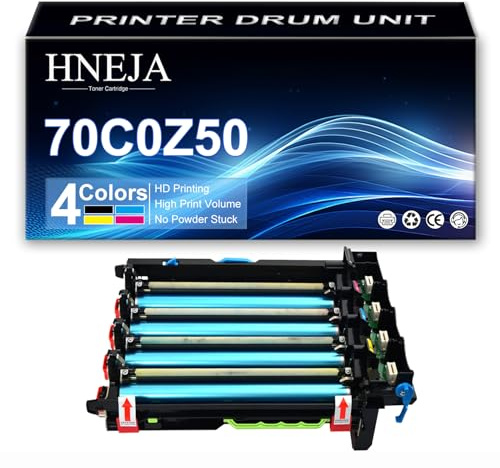 70C0Z50 Bildeinheit für Lexmark CX310N CX310DN CX410E CX410DE CX510DE CS310N CS310DN CS410N CS410DN CS510DE Drucker | Hohe Reichweite | 40000 Seiten,4 Colors-1 Pack