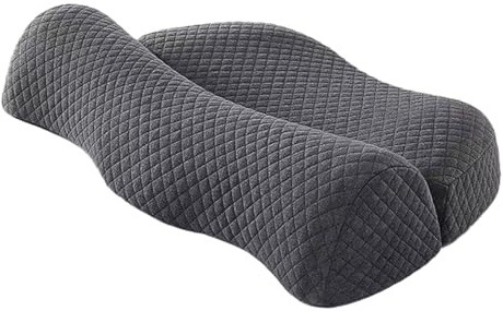 Générique Oreiller avec Maintien Cervical | Oreiller Ergonomique à Mémoire de Forme - Soutien Cervical Rafraîchissant pour Sommeil Maison Bureau Voyage