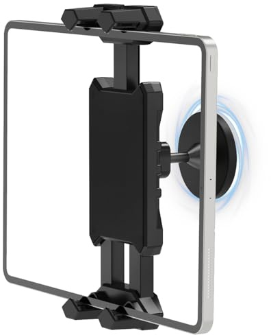 Tendak Magnetisk surfplattehållare, extra stark magnetisk iPad-hållare magnet för alla metallytor, lämplig för iPad, Kindle, Galaxy, Lenovo, Huawei, mobiltelefoner, 4,7–13,5 tum