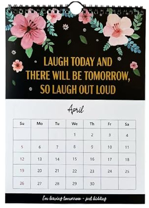 Calendriers Muraux 2026 - Planificateur Mensuel Amusant Décoration - Calendrier Mural Mensuel | Pour Famille, Enseignants, École, Salle De Classe, Bureaux, Maison,