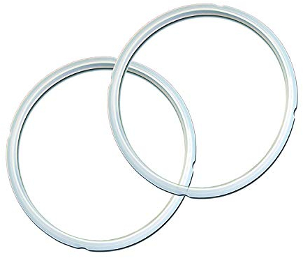 Instant Pot Sealing Ring Mini 3-Qt, Inner Pot Seal Ring, Electric Pressure Cooker Accessories, Non-Toxic, BPA-Free, Replacement Parts, Clear, 2 Count ( Pack of 1)