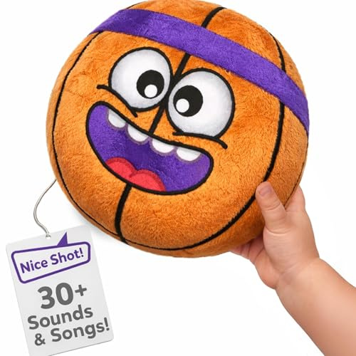 Move2Play, Hilariously Interactive Baby Ball with Music and Sound Effects, Ball for Toddlers, Birthday Gift for Boys and Girls 1, 2, 3+ Years Old