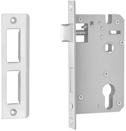 2 Lever Mortice Sashlock, Bathroom Bedroom Sashlock, Wooden Door Latch Locks, High Security, 148mm, 1 Pcs