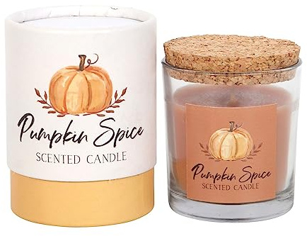 Bougie parfumée Citrouille Spice Grande taille Parfum longue durée Parfait pour la détente et l'ambiance