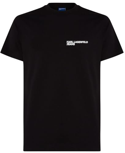 Karl Lagerfeld Jeans Hombre Slim Short Sleeve T-Shirt Black S