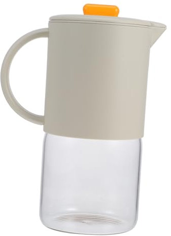 LALADEFIEE Pichet à Eau Avec Couvercle Pichet à Jus Pour Boissons Froides Avec Poignée Confortable