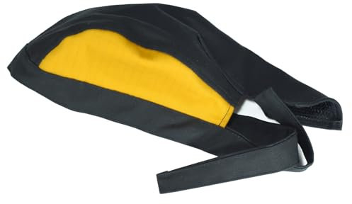 RIVERWELD Welding Cap Flame Retardant Fabric Pirate hat Black and Yellow Color for Welders Match Welding Helmet Work Safety Equipment Gear Head Protection