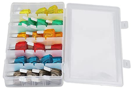 24PCS Autosicherungen Zinklegierung Sicherungssortiment Set Automobilteile 20A 30A 40A 50A 60A 70A