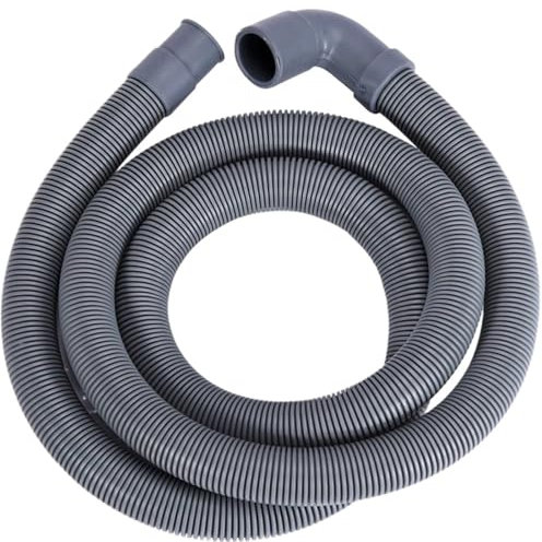 WJIAYAO Washing Machine Hose 1/1.5/2M Washing Machine Drain Waste Hose Dishwasher Laundry Washer Flexible Outlet Water Pipe Extension Drain Hose(1.5 Meter)