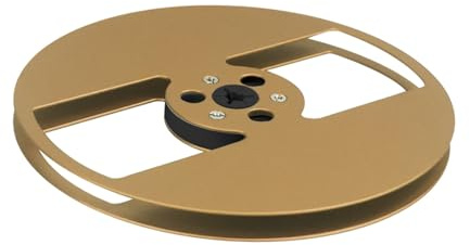 1/4 Aluminum Sound Deck Reel 7 2 Hole Empty Reel to Reel Tape Recorder Replacement