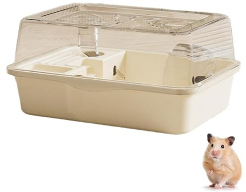 Accessoires pour Cages à hamster Habitat pour hamsters avec partie supérieure ouvrable Cage Portable pour petits animaux Clôture de hamster pour