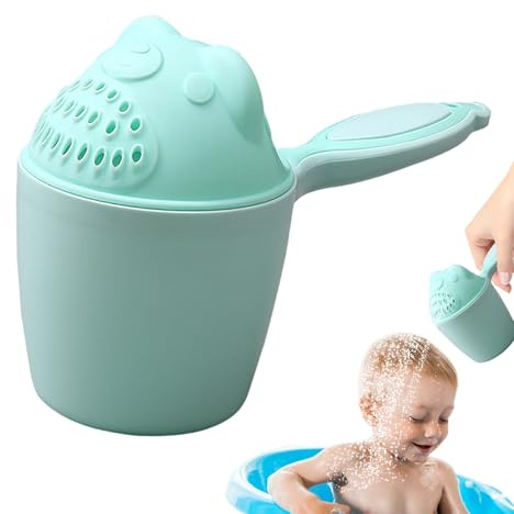 Taza De Enjuague Con Champú: Enjuague Creativo En Cascada Para Bebés, Lindo Vaso Para Lavar El Cabello Con Forma De Animal, Dispositivo De Baño Resistente, Herramienta Reutilizable Distintiva | Maravi