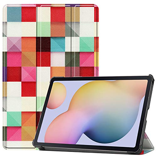 Lobwerk Hülle für Samsung Galaxy Tab S7 SM-T870 T875 Smart Cover Etui mit Standfunktion und Auto Sleep/Wake Funktion