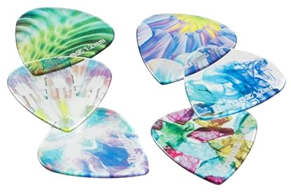 IBANEZ KALEIDO Series Picks - Copolyester Material Extra Heavy/ 6 teilig Set (PCP16XH-C2)