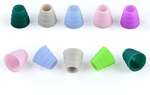 Hookah Hose Grommets Silicone Gasket - Kitosun Original Hookah Accessories Durable Silicon Plug Grommets Ensure air-Tight Seal Prevent Shisha Hoses Falling Out While Smoking (Mix Colors) | Kitosun Original Hookah Accessories Durable Silicon Plug Grommets Ensure air-tight Seal (Multi-Colors)