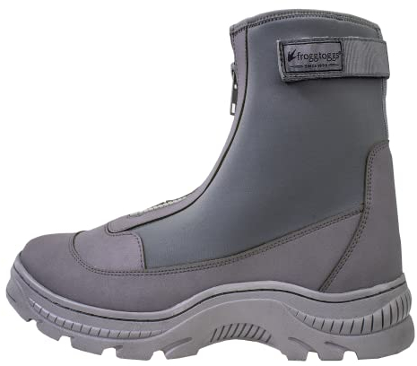FROGG TOGGS Men's Aransas II Neoprene Surf & Sand Waterproof Fishing Wading Boot for Fishing, Grey, 7