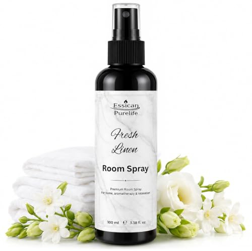Essican Purelife Fresh Linen Room Spray Air Freshener Spray for Home 100ml